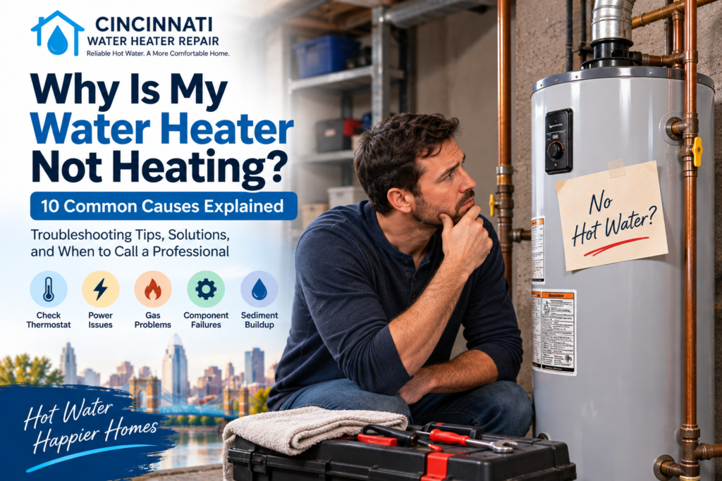 why is my water heater not heating